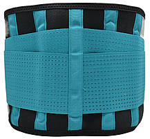 Пояс компресійний MadMax MFA-277 Slimming belt Black/turquoise M, фото 5