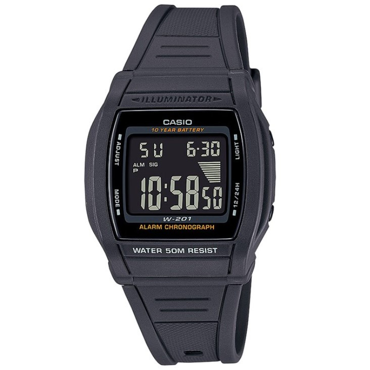 Casio W-201-1BVEG