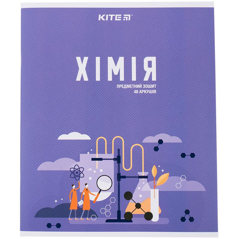 Зошит шкільний А5+ 48арк Kite предметний кл. Urban Хімія K23-240-30