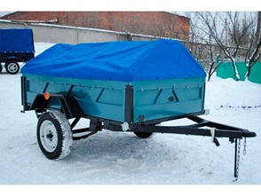 Тент 60г/м2 6x8м "Blue" тенти від дощу і снігу, фото 5