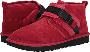 Чоловічі замшеві черевики UGG на хутрі 1159789441 (Червоний, 52)