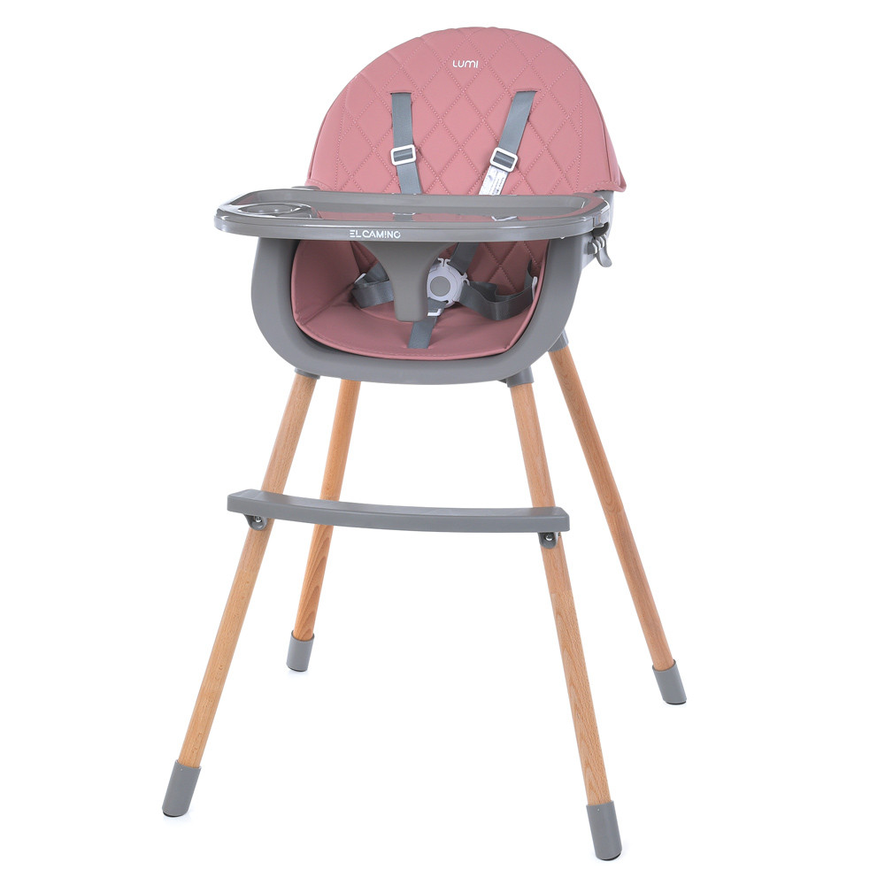 Стільчик для годування LUMI Pink арт. ME 1111