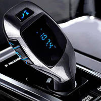 Автомобільний bluetooth fm модулятор X5 ВТ для автомагнітоли, mp3/фм трансмітер TV-529 з дисплеєм