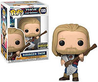 Коллекционная фигурка Funko Pop Фанко Поп Тор Thor: Love and Thunder Ravager Thor Exclusive 10 см M T 1085