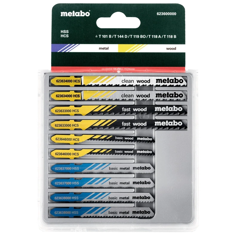 Metabo (623600000) Пильні полотна для лобзика