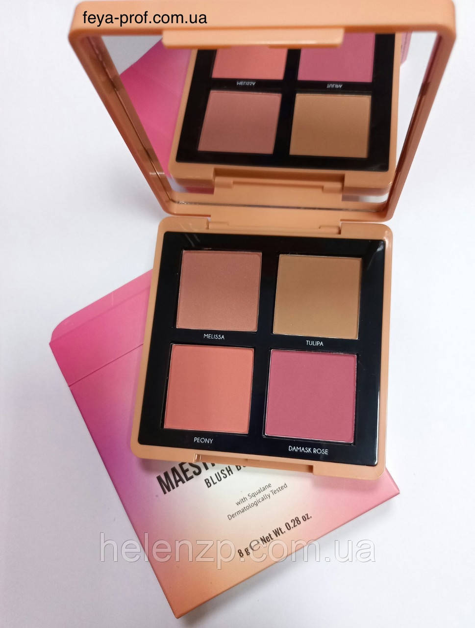 Набір рум'ян для обличчя TopFace Maestro Academy Blush Bouquet PT355 No001 Floral Harmony