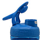 Шейкер спортивний (пляшка) BlenderBottle SportMixer Flip 20oz/590ml Cyan (Original), фото 7