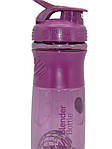 Шейкер спортивний (пляшка) BlenderBottle SportMixer Flip 28oz/820ml Plum, фото 7