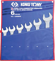 Набір комбінованих ключів (34-50 мм) King Tony 1296MRN 6 предметів
