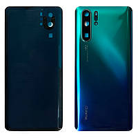 Задняя крышка Huawei P30 Pro VOG-L29 сине-зеленая оригинал Китай со стеклом камеры