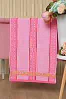 Полотенце для лица махровое розового цвета 164148M