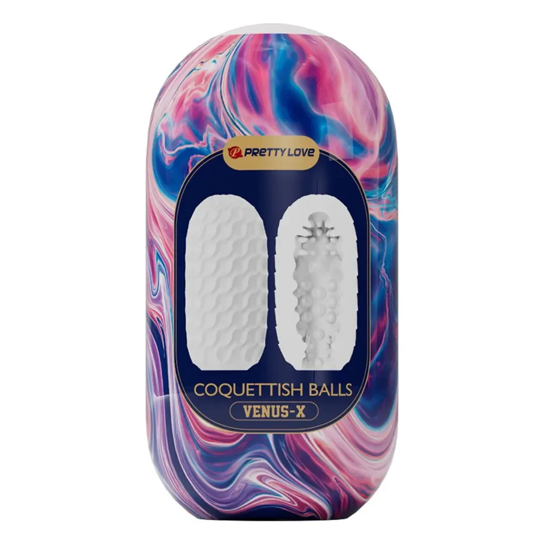 Мастурбатор Pretty Love VENUS-X COQUETTISH BALLS, фото 1
