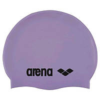 Шапочка для плавания Arena Classic Silicone сиреневая 91662-085