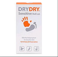 DRY DRY Sensitive Roll-on кульковий дезодорант антиперспірант від підвищеного потовиділення Швеція