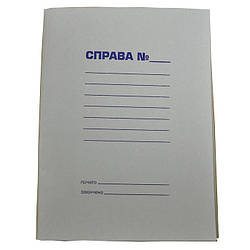 Папка "Справа" А4, картон 0,35 мм 10 шт. в уп. //