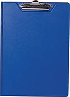 Клипборд-папка А4, PVC, т.-синій