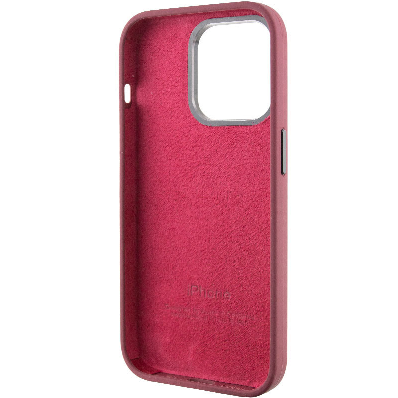 Уценка Чехол Silicone Case Metal Buttons (AA) для Apple iPhone 13 Pro Max (6.7") - фото 5 - id-p1941033336