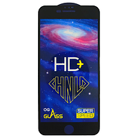 Защитное стекло HD+ для iPhone 6/7/8, SE 2020 (0,33 mm) Черное