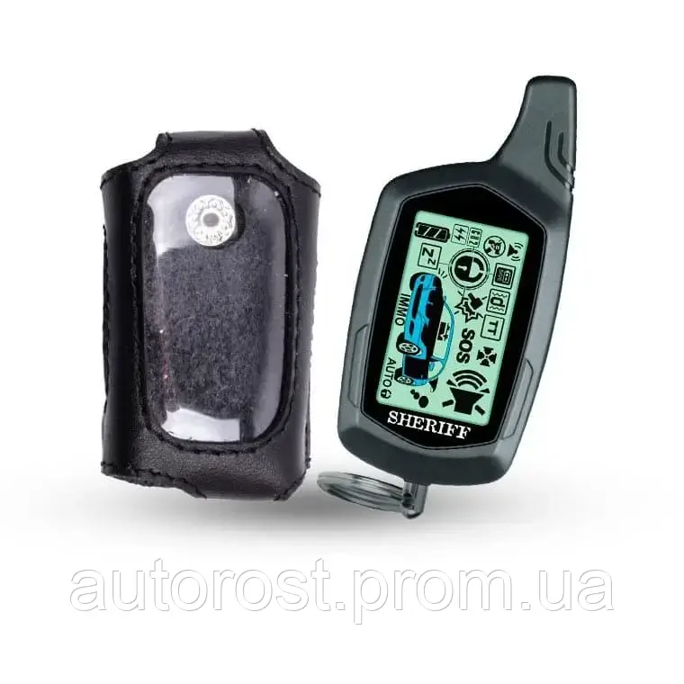 Чехол для брелока сигнализации Sheriff ZX-750 /755/1070/1099/ APS 95 на пульт автосигнализации Шериф - фото 1 - id-p1932194979