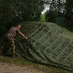 Маскувальна сітка Militex 5х5м (площа 25 кв.м.)