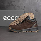 Чоловічі зимові шкіряні кросівки Е-series Clasic Brown, фото 5