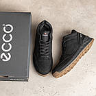 Чоловічі зимові шкіряні кросівки Е-series Clasic Black, фото 7