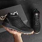 Чоловічі зимові шкіряні кросівки Е-series Clasic Black, фото 8