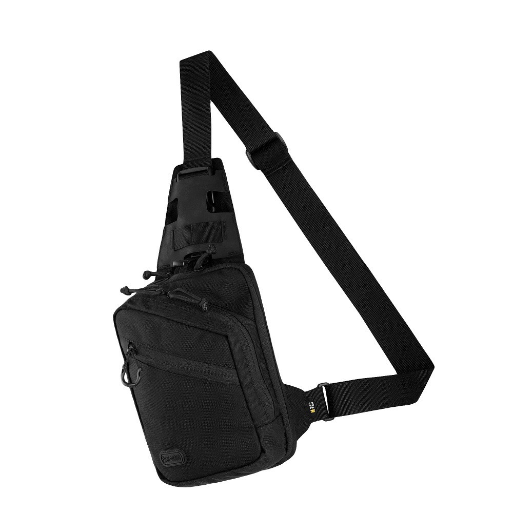 Сумка через плече з внутрішньою кобурою M-Tac Sling Pistol Bag Elite Black 10082002