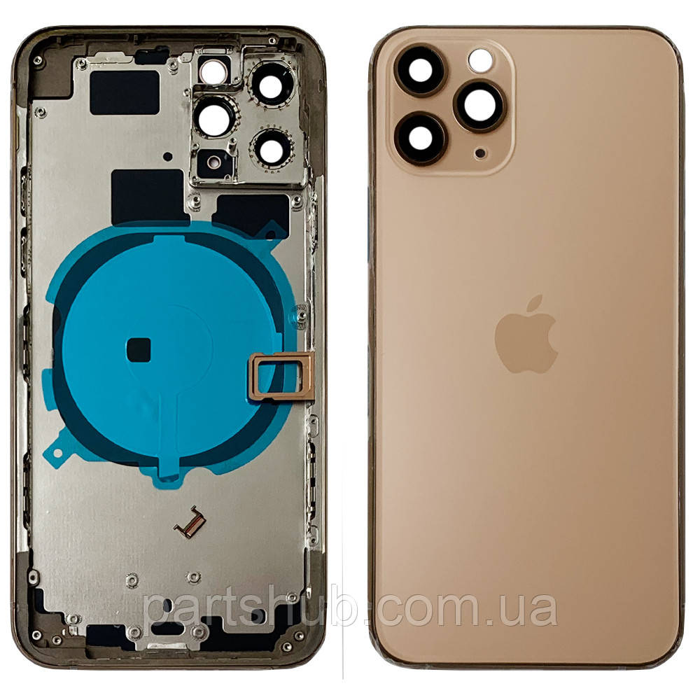 Корпус Apple iPhone 11 Pro (золотистий оригінал Китай), фото 1
