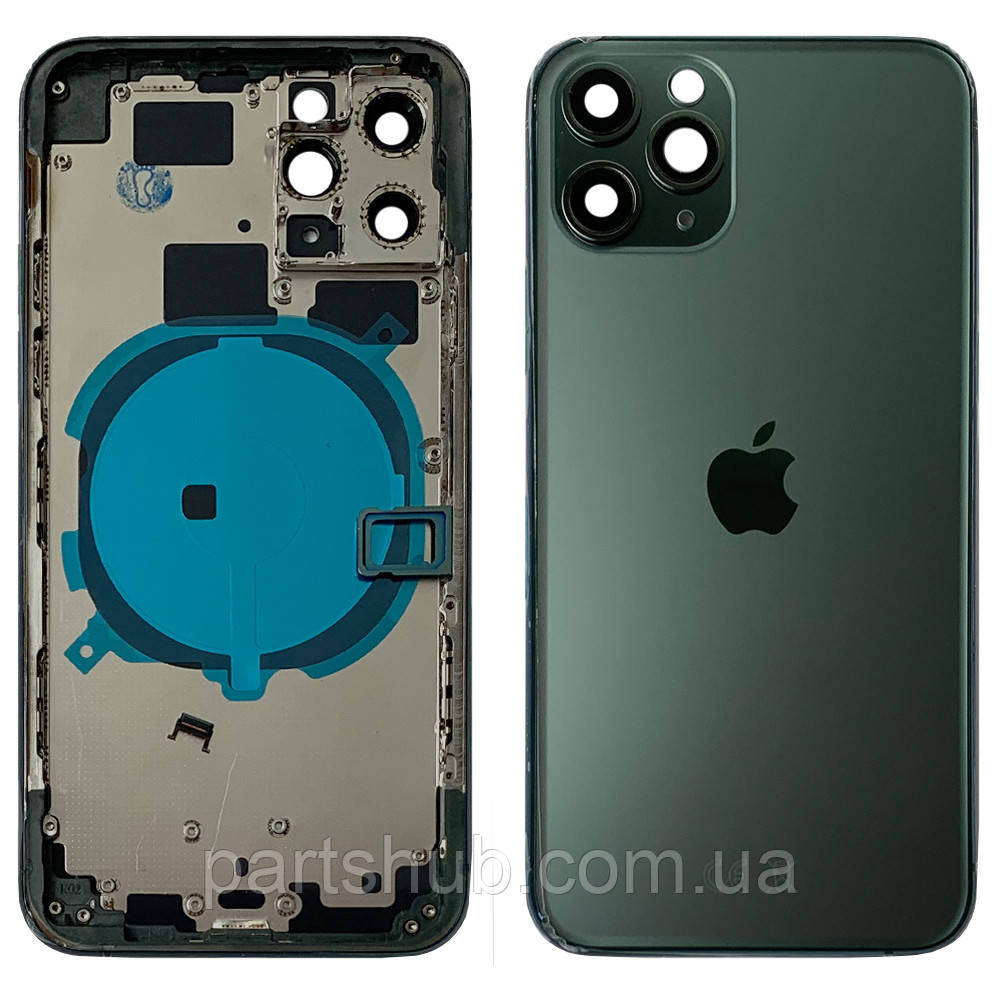 Корпус Apple iPhone 11 Pro зелений оригінал Китай, фото 1