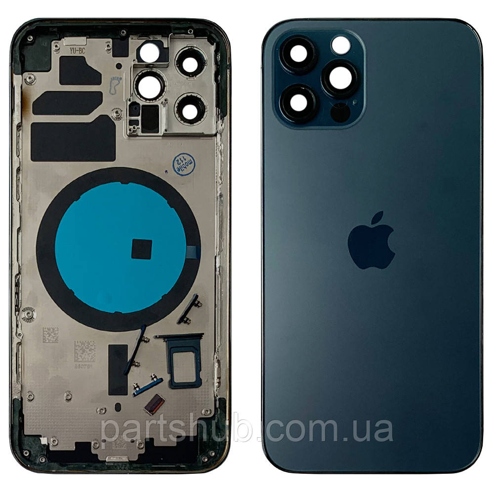 Корпус Apple iPhone 12 Pro (синій AAAA), фото 1