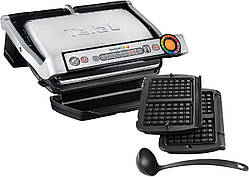 (ОРИГІНАЛ З ЄВРОПИ) Гриль Tefal GC716D12 OptiGrill+ з формою для вафель