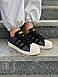 Чоловічі Кросівки Adidas Superstar x atmos Denim Pack Grey 40-42-43-44, фото 5