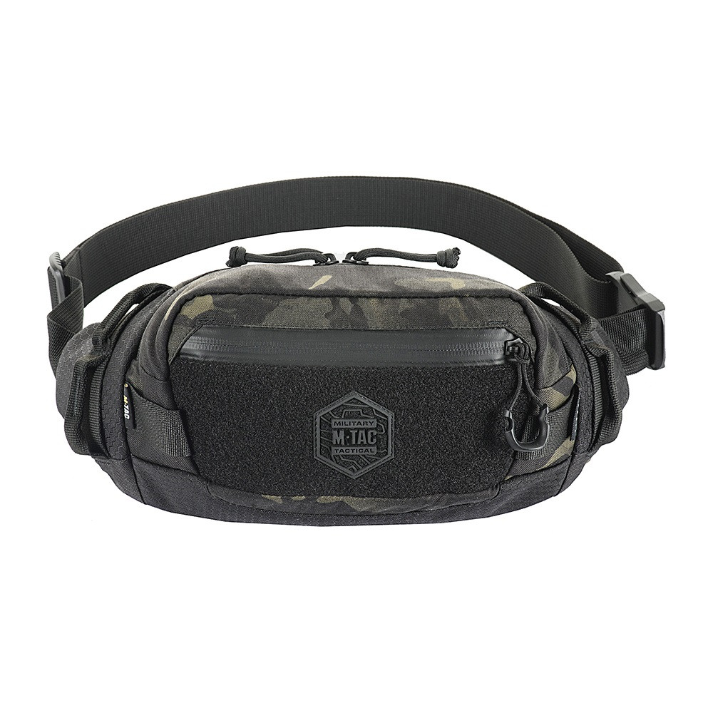 Сумка поясна M-Tac Waist Bag Elite Hex Multicam Black/Black 10193208