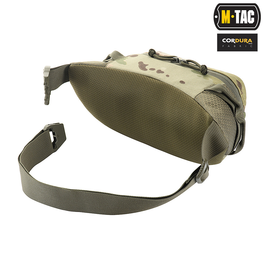 Сумка поясная M-Tac Waist Bag Elite Hex Multicam/Ranger green 10193238 - фото 2 - id-p1941083921