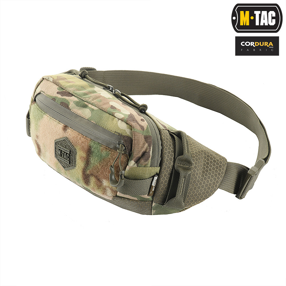 Сумка поясная M-Tac Waist Bag Elite Hex Multicam/Ranger green 10193238 - фото 6 - id-p1941083921