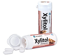 Xylitol Chewing Gum, Жевательная резинка с ксилитолом, корица (30шт)