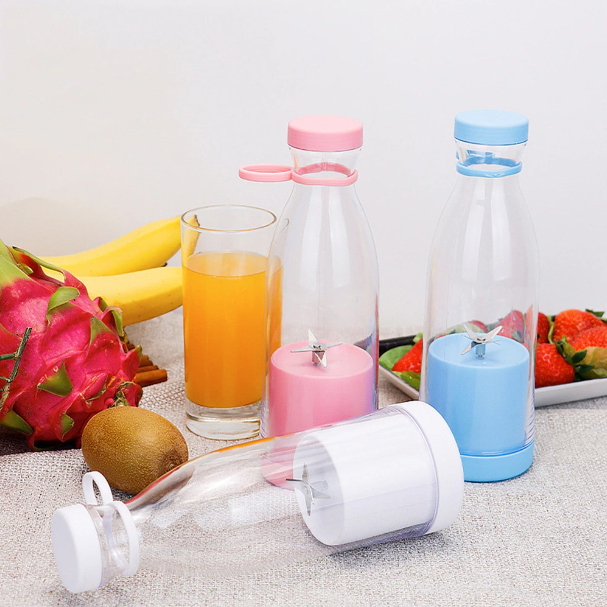Портативний блендер пляшка для смузі FRESH JUICER