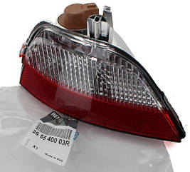 Протитуманна фара заднього бампера права Renault Scenic III — Renault Оригінал 265540003R