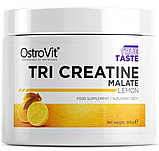 Трикреатин малат OstroVit 100% Tri Creatine Malate 300 грамм Лимон, фото 4