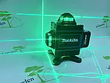 Лазерний рівень 4D MAKITA SKR200Z Green (зелений промінь) 16 ліній, фото 6