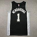 Чорна баскетбольна майка Вембаньяма 1 Сан Антоніо Wembanyama Nike San Antonio Spurs Icon Edition, фото 2