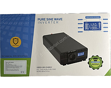 Luxeon IPS-2000SD — інвертор із правильною синусоїдою на 1000 Вт, перетворювач напруги 12 В на 220 В, фото 4