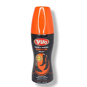 Фарба Воло Vilo для Нубука та Замші чорний 100 мл Розпродаж