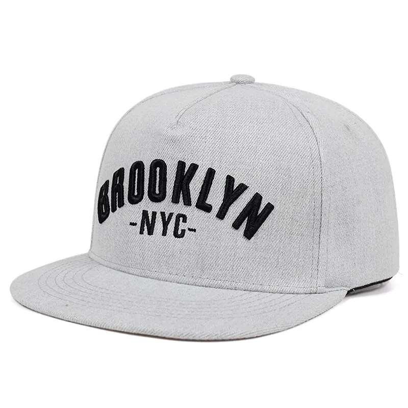 Кепка Brooklyn з прямим козирком унісекс бейсболка snapback стильна жіноча кепка чоловіча