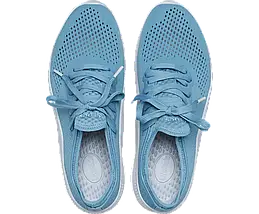 Чоловічі кросівки Crocs Men's LiteRide 360 Pacer Blue Steel / Microchip  ⁇  Блакитні Кросівки Лайтрайд 360, фото 2