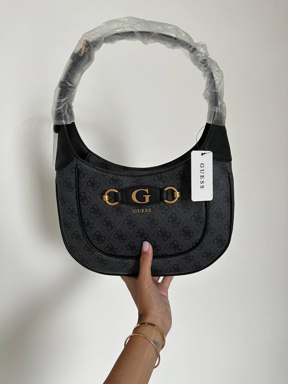 Жіноча сумка Гесс чорна Guess Black оригінал