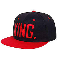 Кепка с прямым козырьком king Бейсболка snapback стильная мужская снепбек Hiphop женская