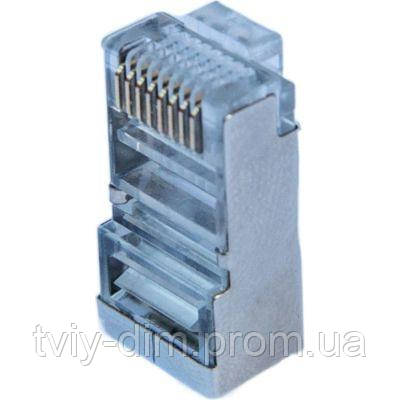 Коннектор RJ45 cat.5e FTP 8P8C * 100 GEAR (GC-FTPC5E8P8CRJ45-100) (код 1483307)