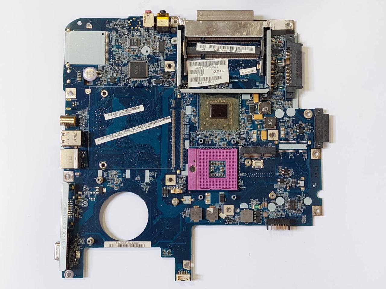 Б/В Материнська плата до ноутбука Acer Aspire 5315 ICL50 LA-3551P Rev:2.0 (НЕСПРАВНА)